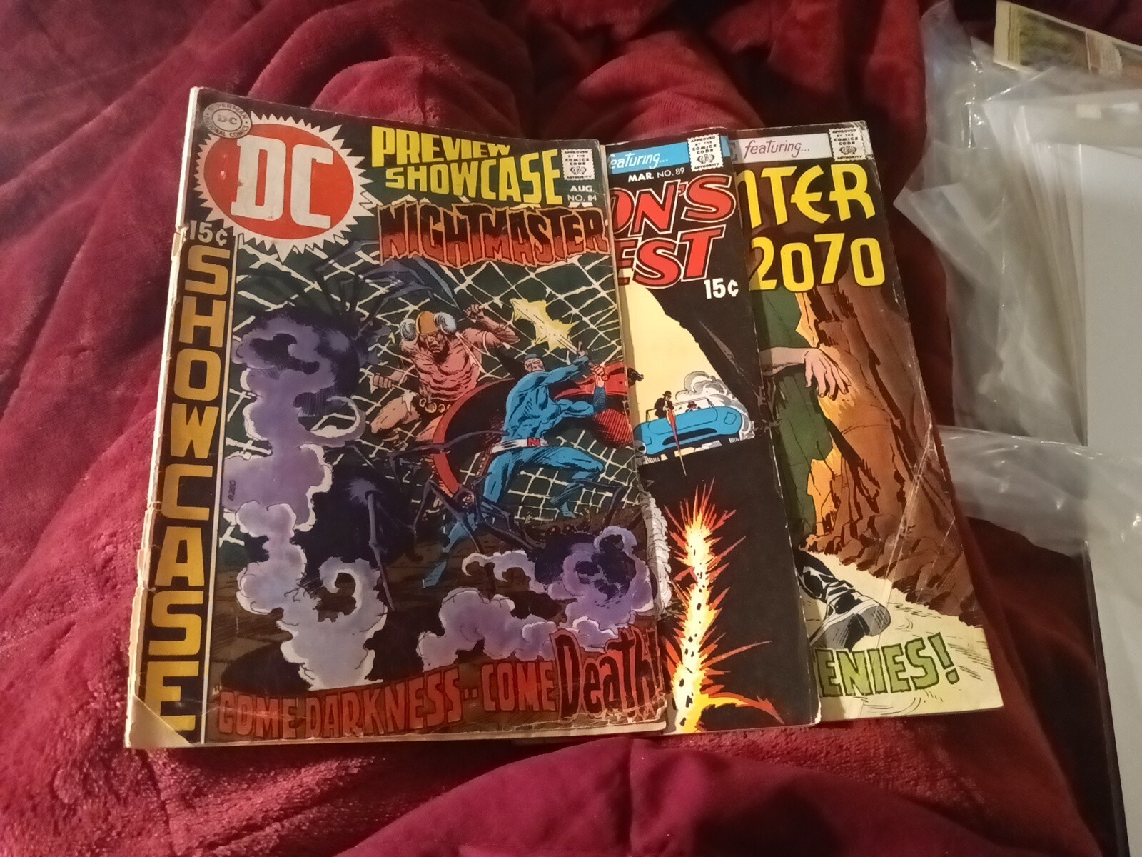 DC Showcase Presents 84 89 93 3 Issue Lot Run Set Collection Wrightson Bronze Ag