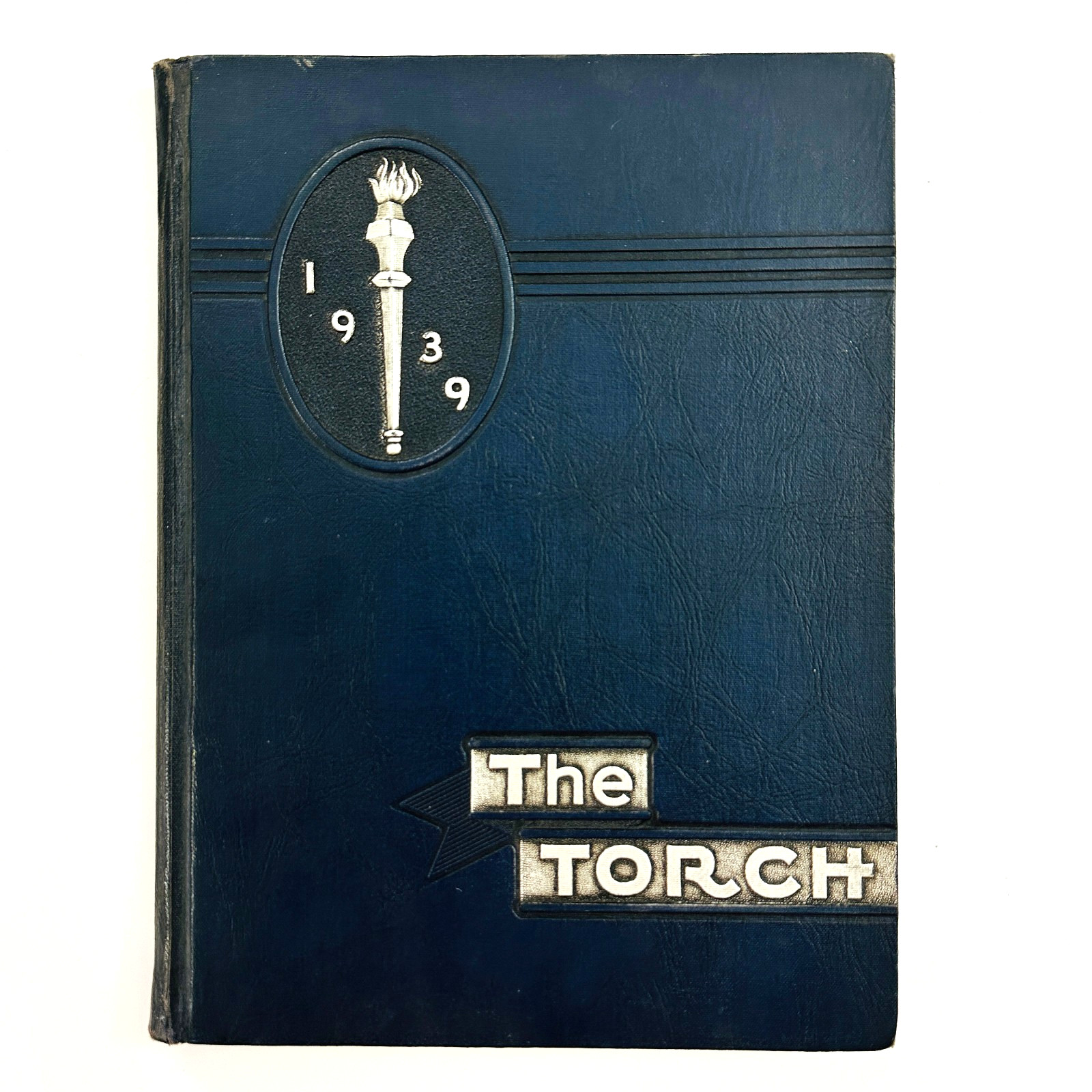 1939 Elmira NY Free Academy High School Yearbook The Torch With Lots Signatures