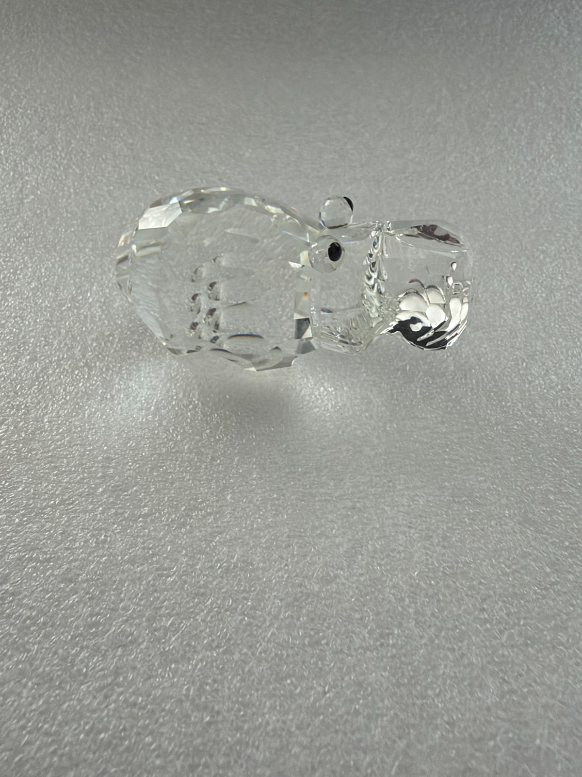 VTG Retired Swarovski  Hippopotamus Crystal Figurine #7626 M1