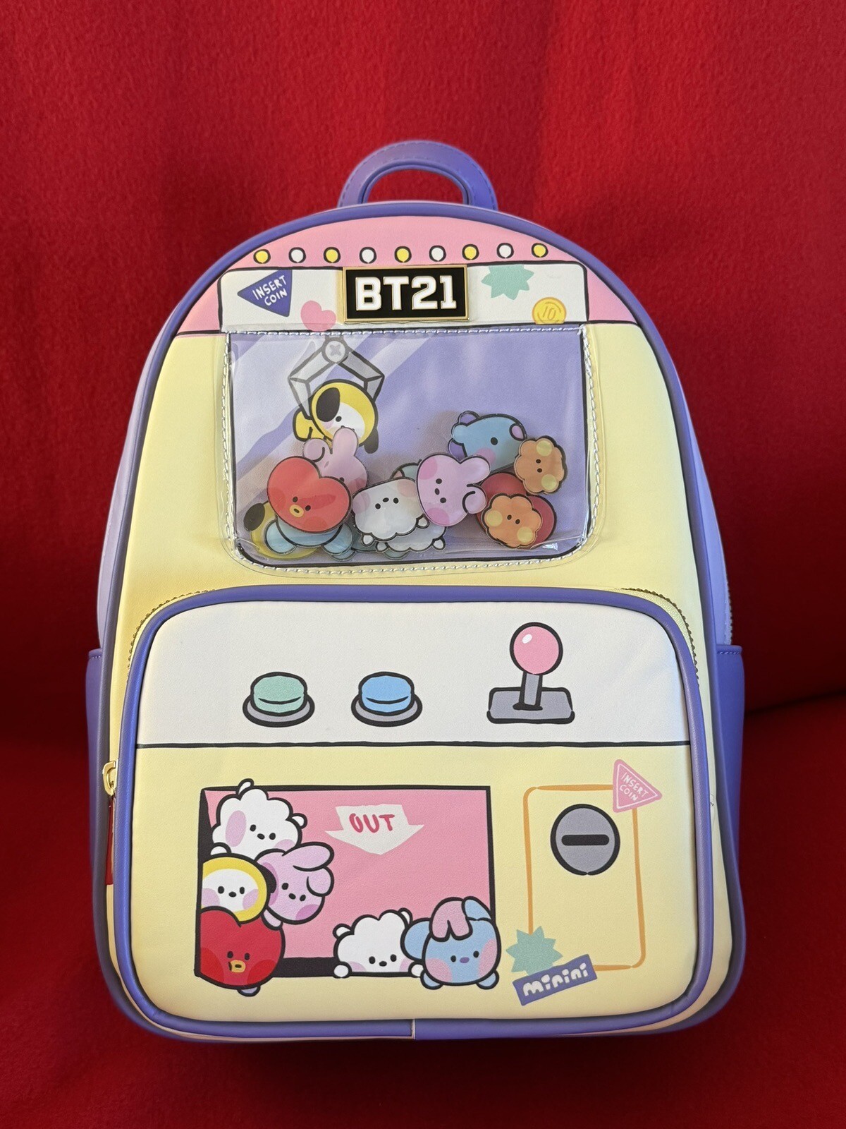 BT21 Claw Machine Backpack BNWT Authentic BT21 Claw Machine Backpack BNWT Authentic