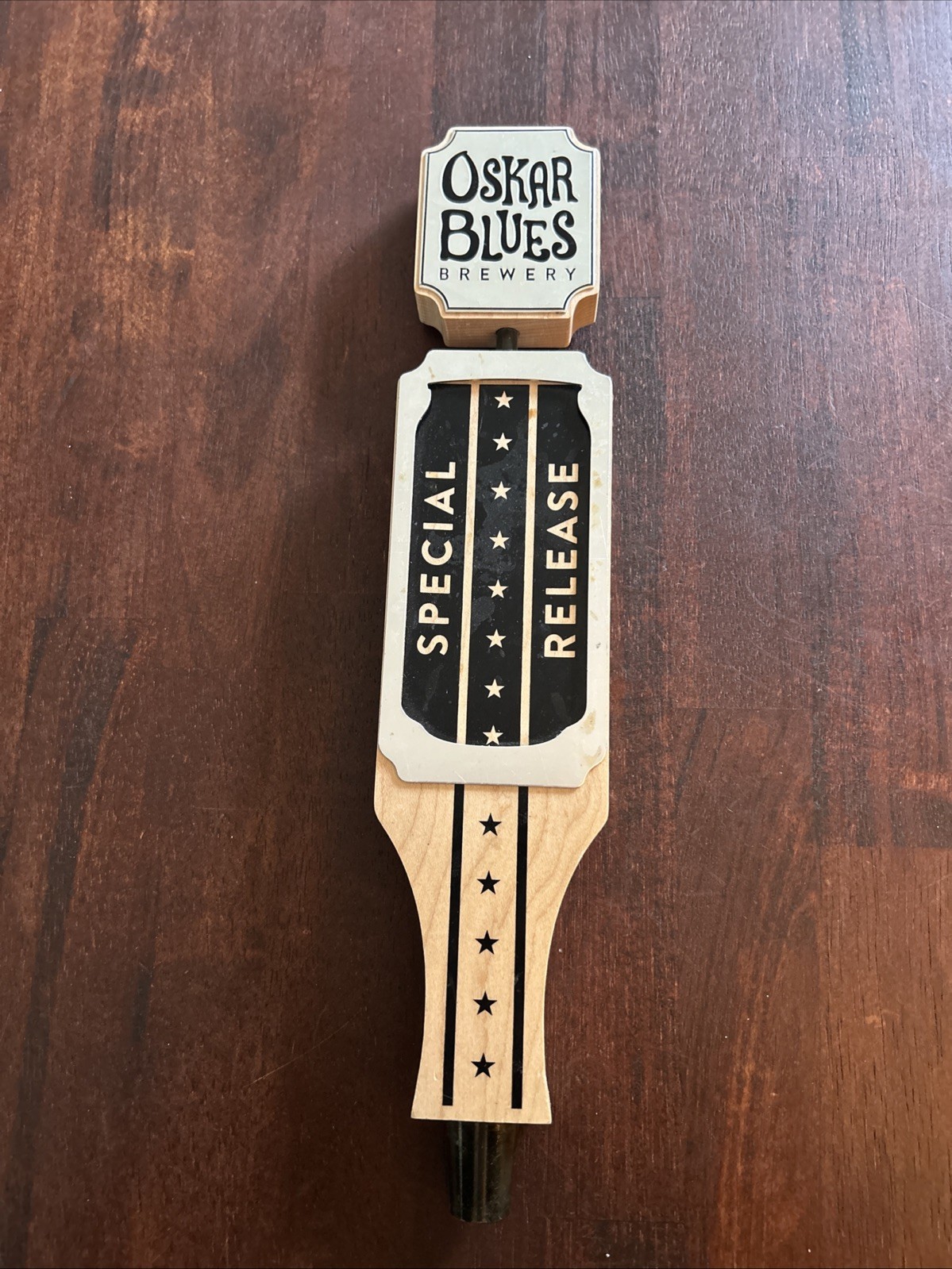 Oscar Blues Brewery SPECIAL RELEASE Guitar Neck Draft Beer 13\