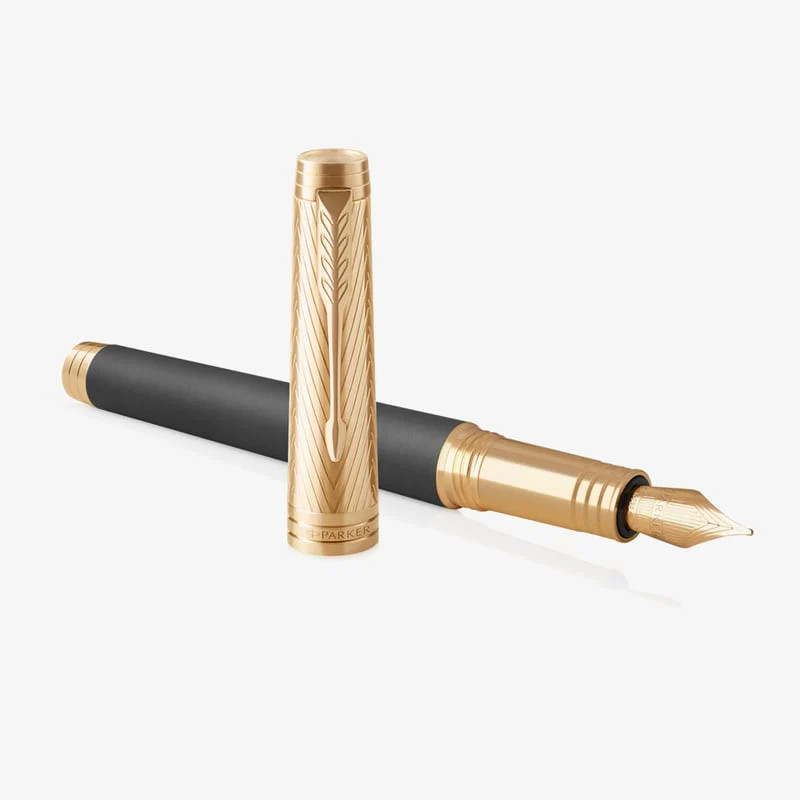 Parker Premier Storm Gray Medium Fountain Pen (1931435) Parker Premier Storm Gray Medium Fountain Pen (1931435)