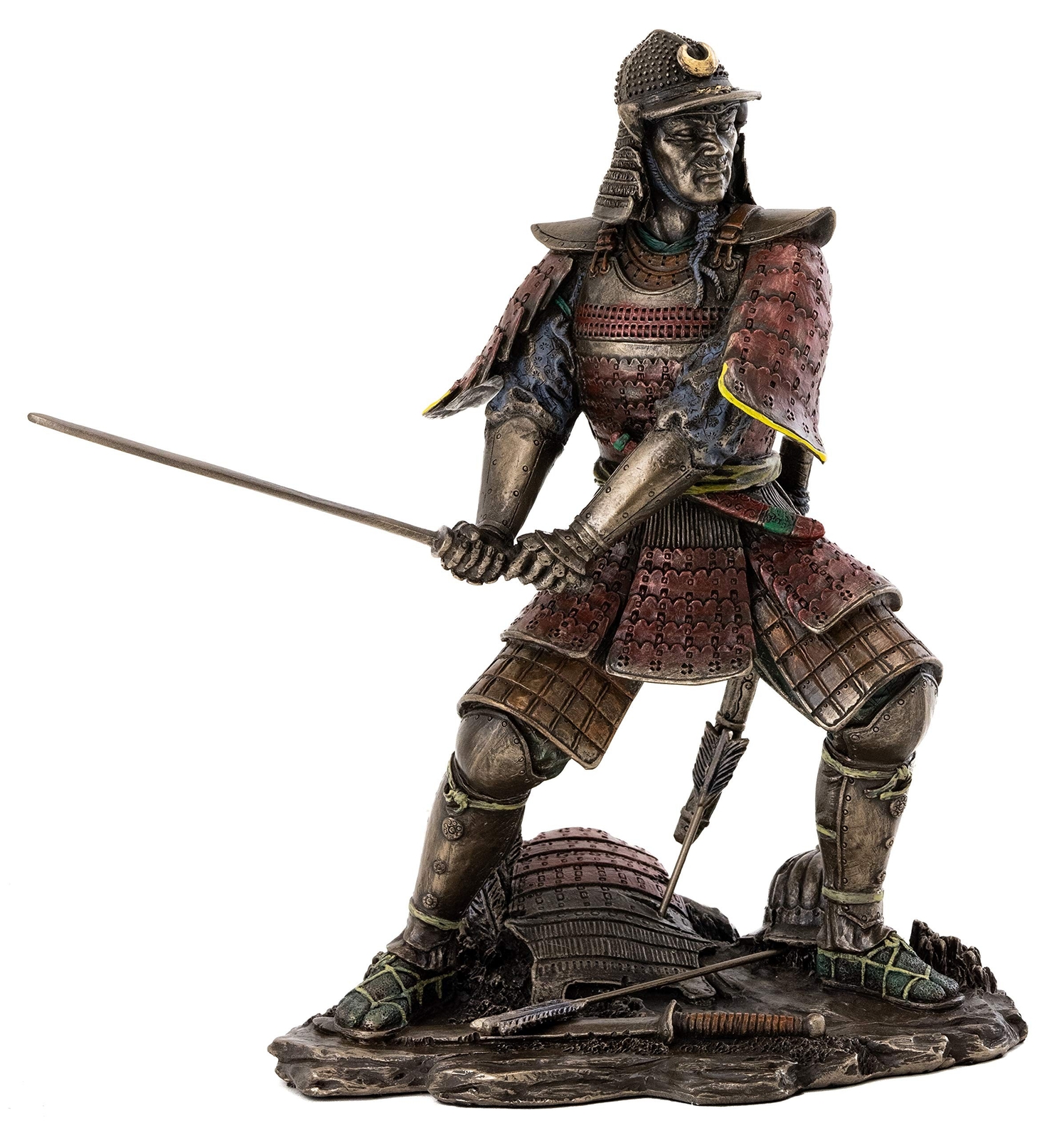 Top Collection Medieval Japanese Samurai Statue - General Minamoto Warrior Sc... Top Collection Medieval Japanese Samurai Statue - General Minamoto Warrior Sc...