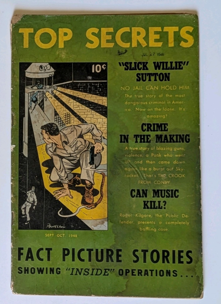 Top Secrets #5, published by Street & Smith in September/October 1948