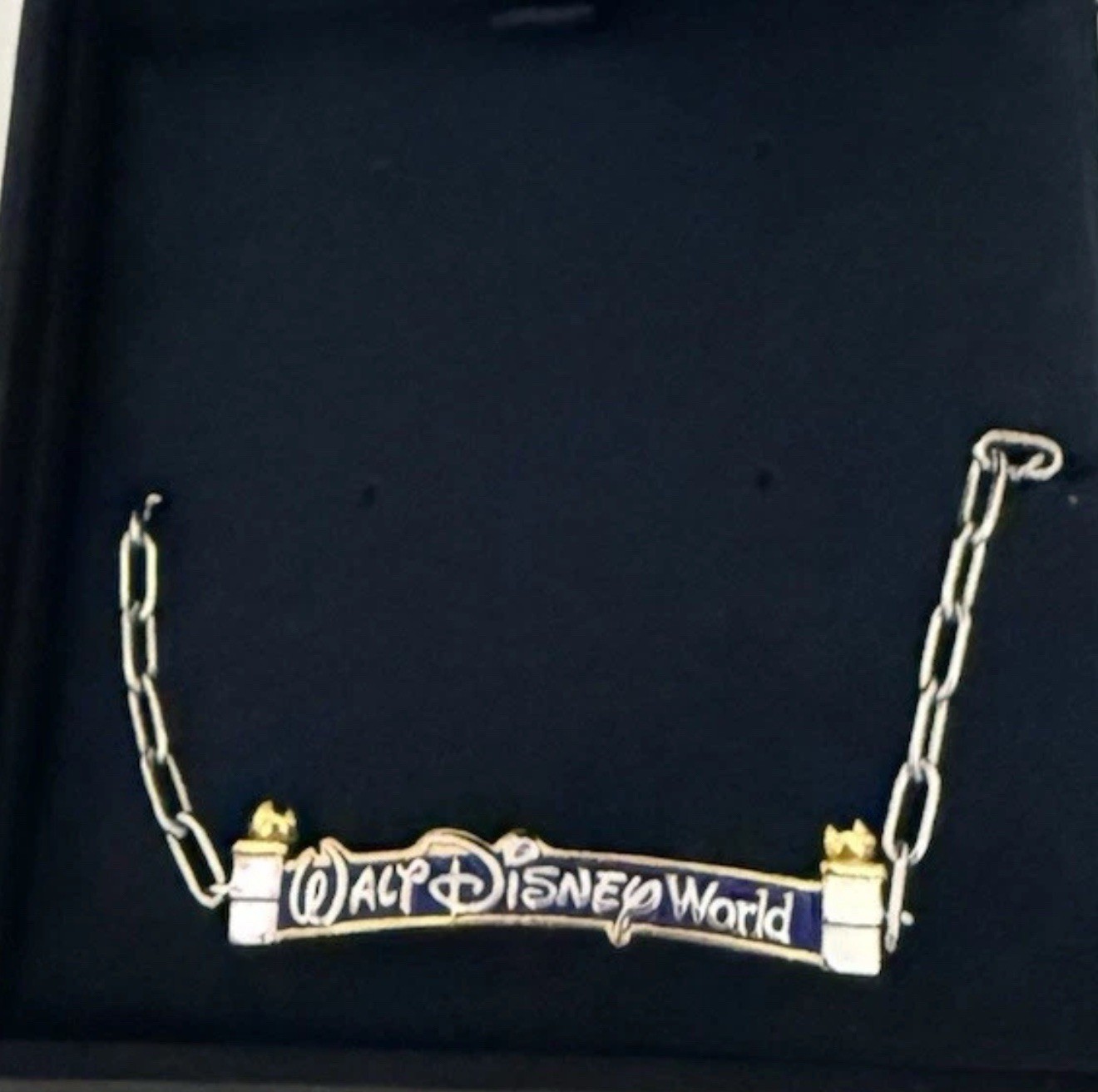 Crislu 2025 Walt Disney World Marquee Sterling Platinum Bracelet