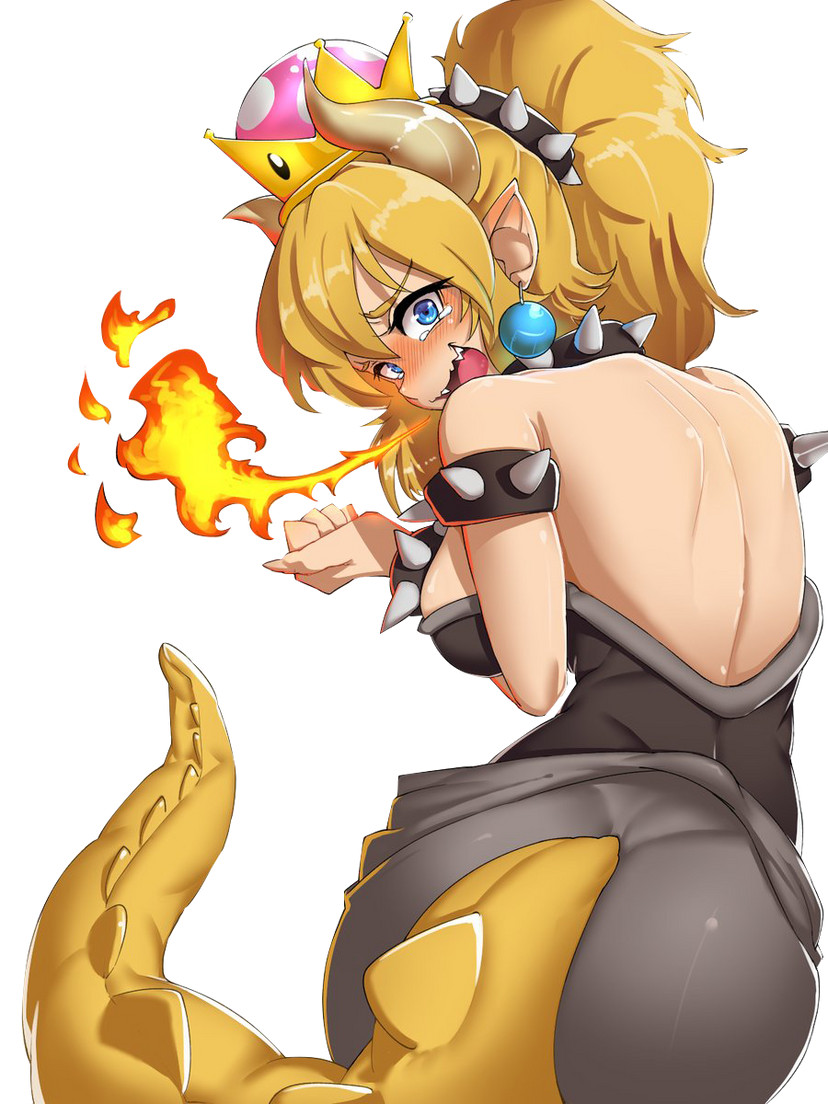 Bowsette Weatherproof Anime Sticker 6\