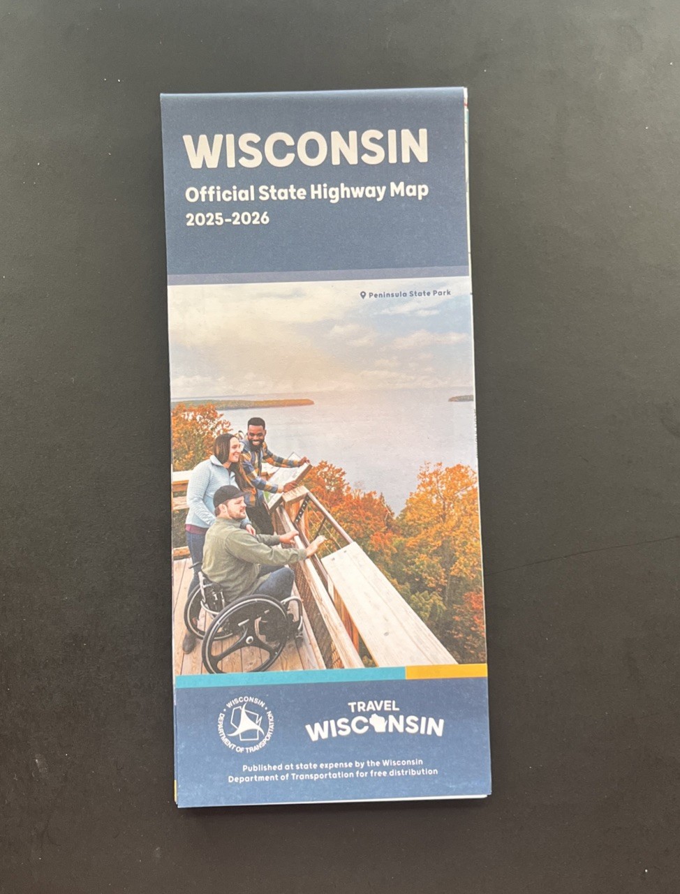 Official State Map - Wisconsin State Highway Map 2025-2026 Milwaukee Madison WI