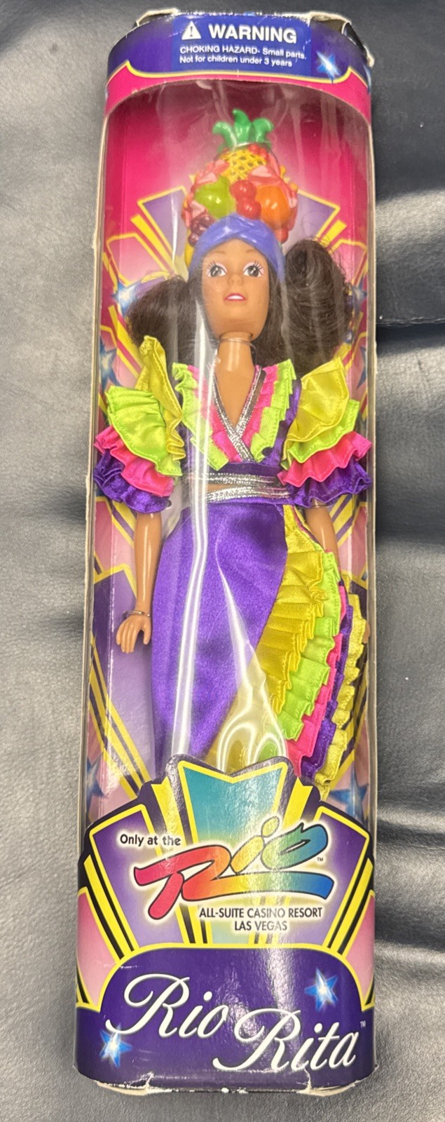 NEW Vintage 2000 RIO RITA 12” Doll only at Rio All Suite Resort Las Vegas Promo