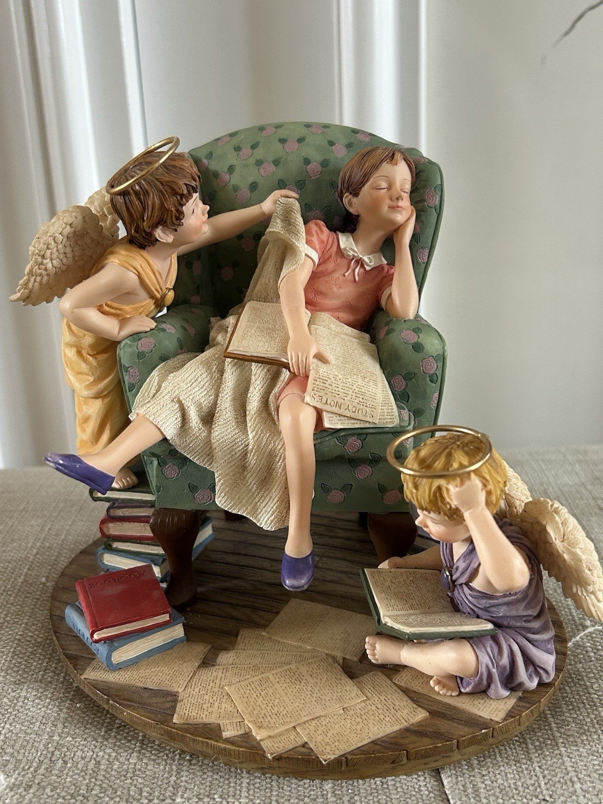 DEMDACO Prayers & Promises Don’t Worry About Tomorrow Bill Stross 2002 Figurine