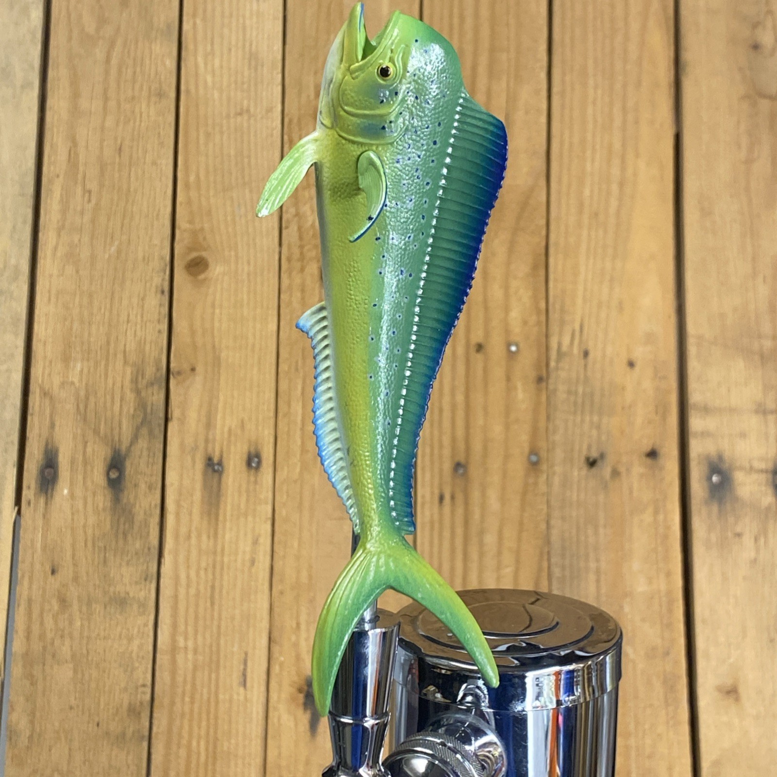 Mahi Mahi Beer Tap Handle Ocean Sport Fishing  Dolphin Decor Hawaii Mexico