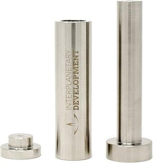 INTERPLANETARY DEVELOPMENT Press, Aluminum Black INTERPLANETARY DEVELOPMENT Press, Aluminum Black