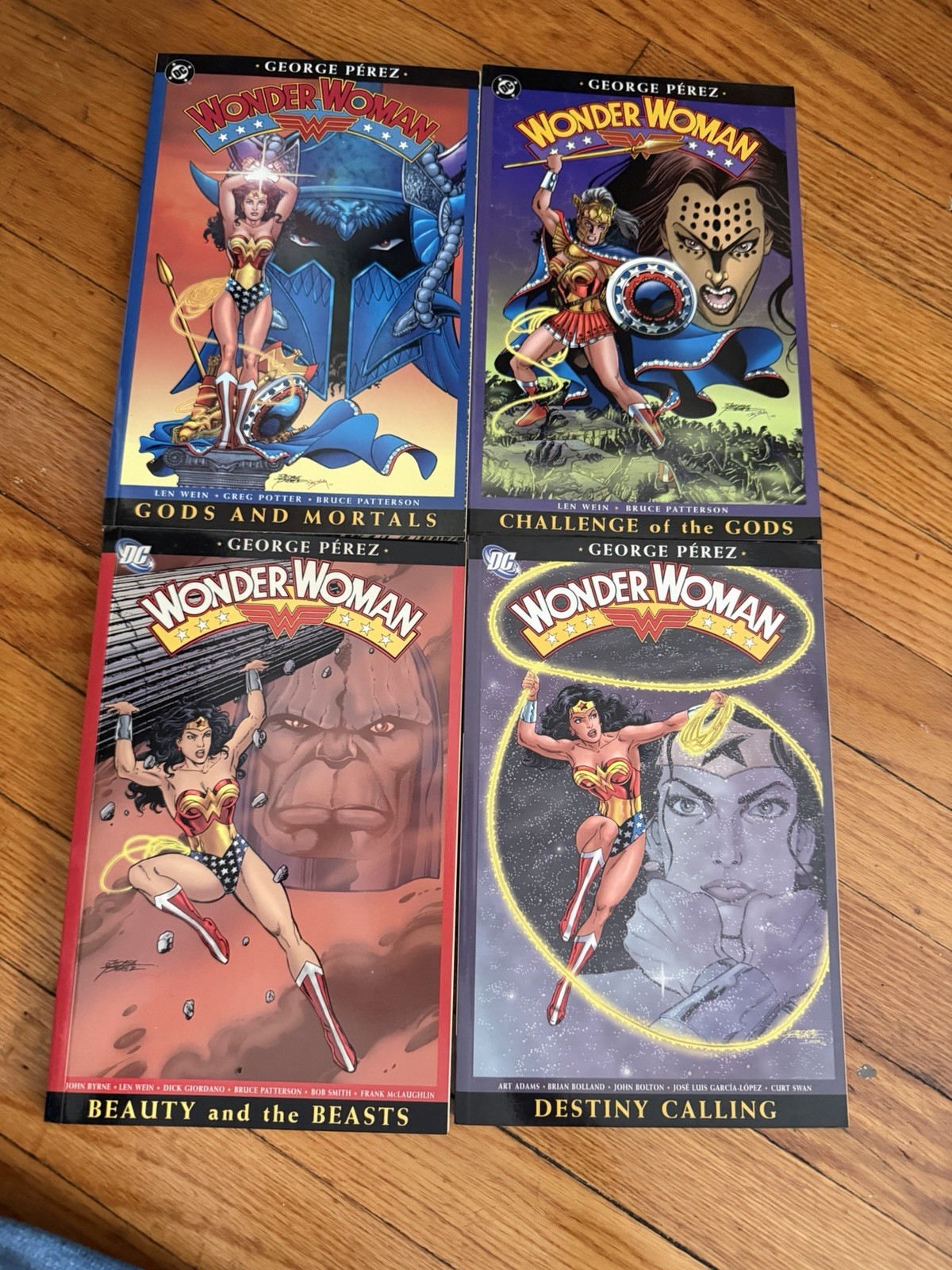 Wonder Woman/George Perez/Lot of 4 Trade Paperbacks/DC Comics/2004-2006/1st Ptgs