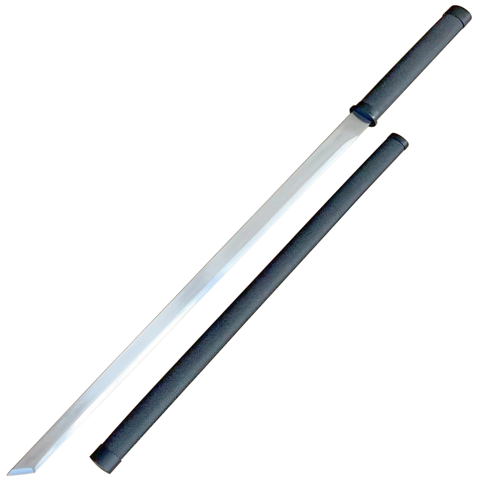 Handmade Full Tang Japanese Ninjato High Manganese Steel Blade w/ Scabbard Handmade Full Tang Japanese Ninjato High Manganese Steel Blade w/ Scabbard
