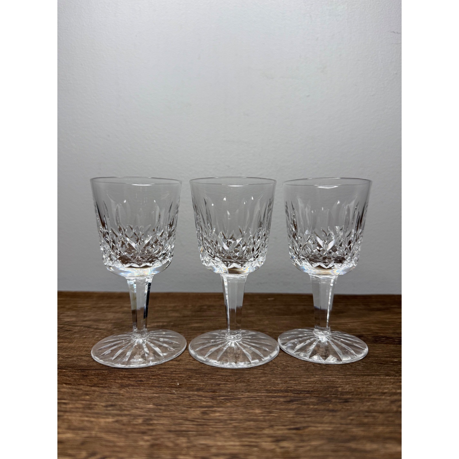 Lot of 3 Waterford Ireland Crystal 3,1/2\