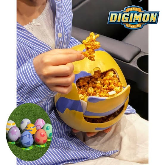 Digimon Popcorn Egg Bucket (Presale)