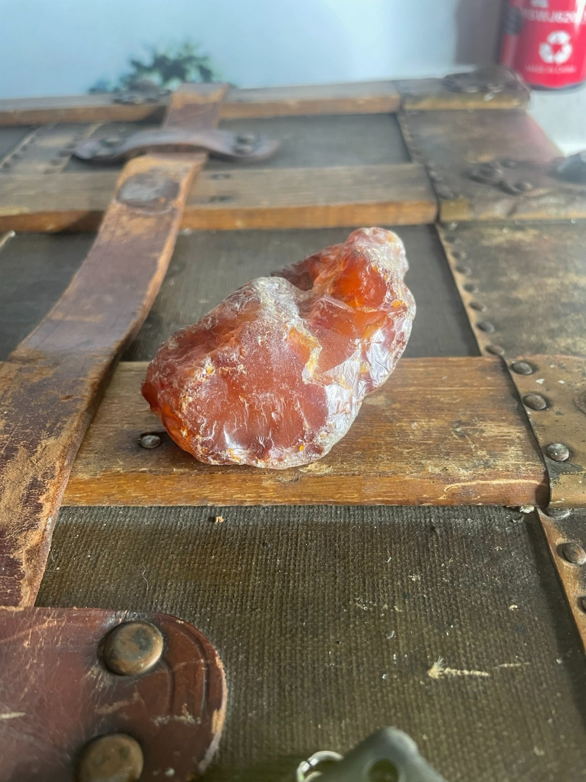 161.6 grams (5.7 oz), Natural Raw Carnelian Stone Rough Red Agate Gemstone Miner