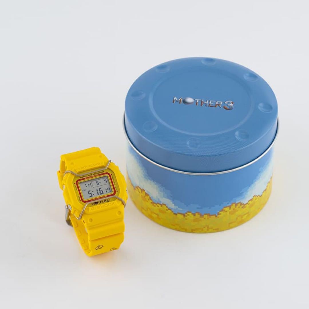 MOTHER3 20th Anniversary G-SHOCK DW-5600MOT26-9JR EarthBound Limited Japan