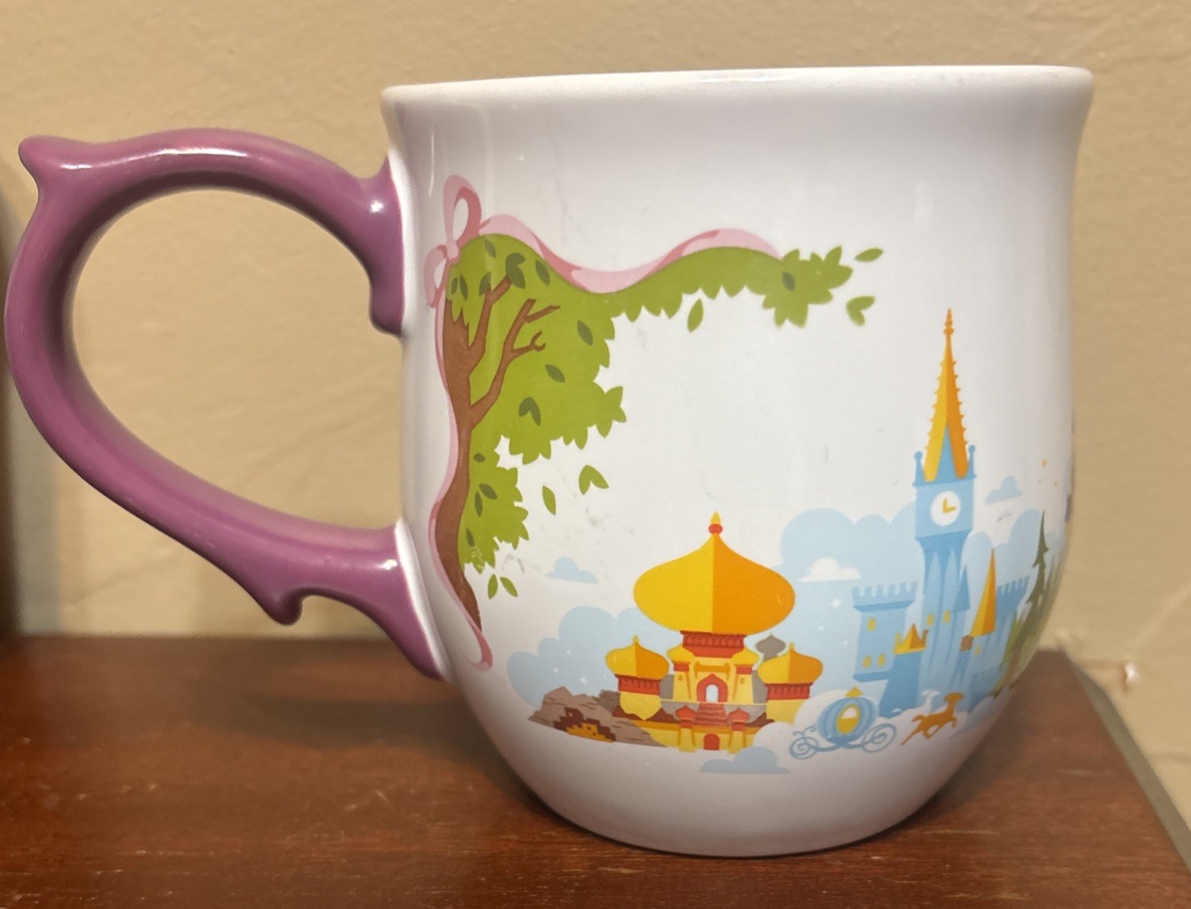 Disney Parks Happily Ever After & Once Upon A Time Princess Castles Coffee Mug Disney Parks Happily Ever After & Once Upon A Time Princess Castles Coffee Mug