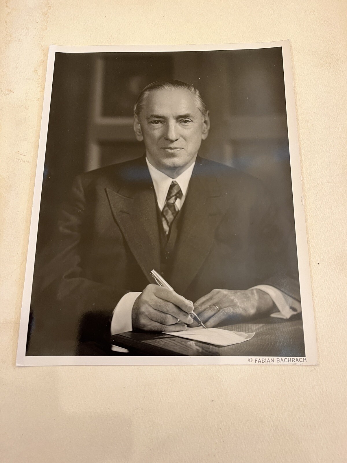 Press Photo Gov. Mayor James Michael Curley of Boston, Fabian Bachrach