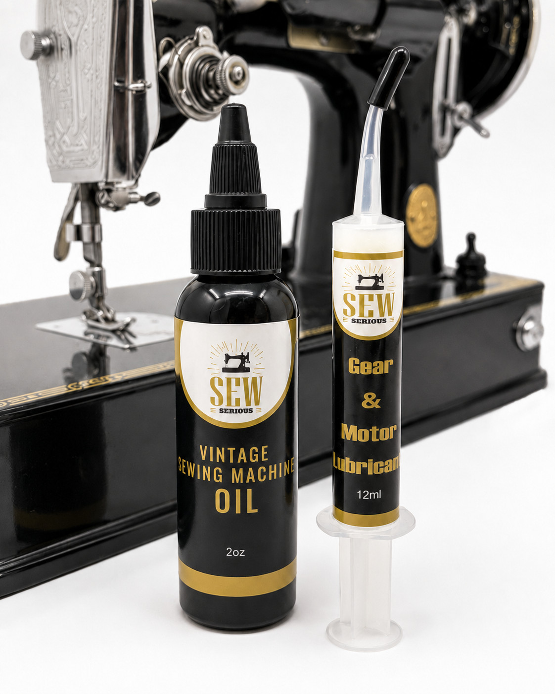 Lubricating Grease & Oil For Vintage Sewing Machine Motor  Gears