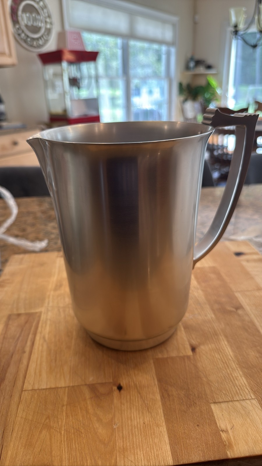 Kensington Aluminum Pitcher 2.5 Qt Art Deco MCM Drink Server Kensington Aluminum Pitcher 2.5 Qt Art Deco MCM Drink Server