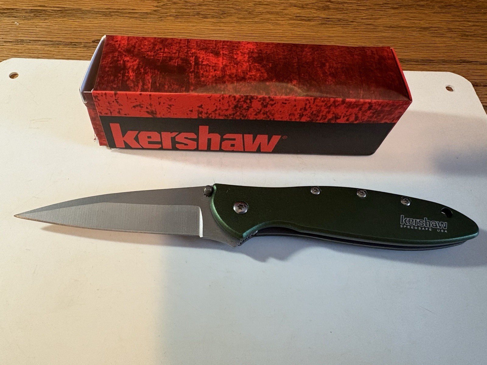 Kershaw Chive 1660 OL Folding Knife Ken Onion SpeedSafe MADE USA NIB