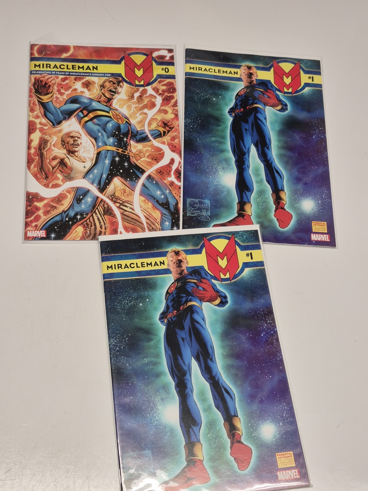 MIRACLEMAN #0 And #1 Marvel Comic  (March 2014) 