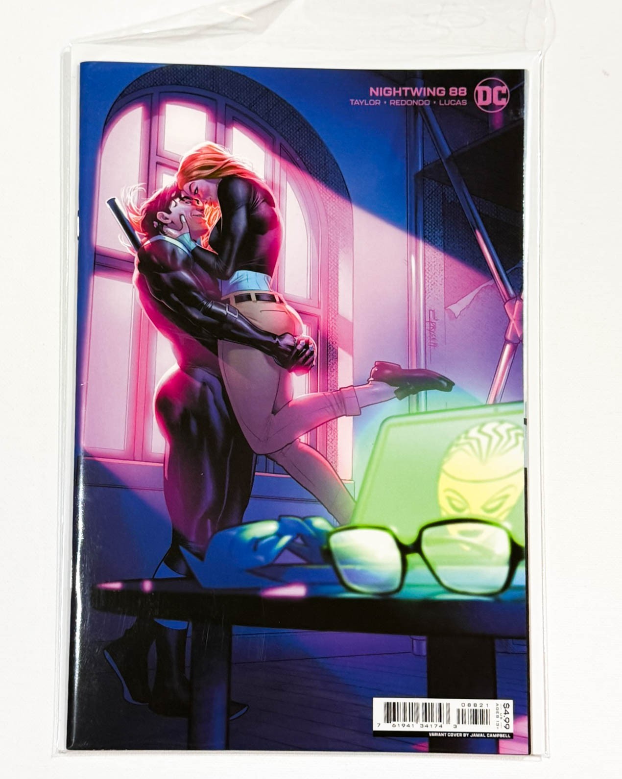 Nightwing #88 Jamal Campbell Variant 2022 Cover B DC Comics
