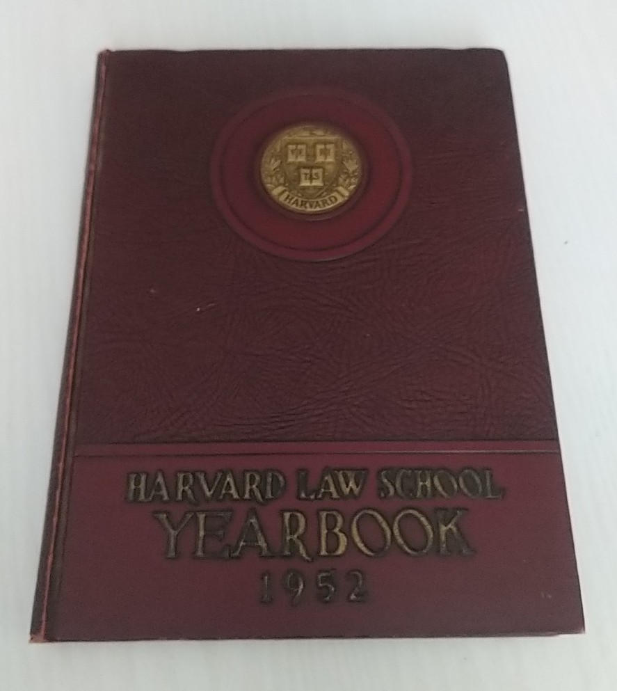 1952 HARVARD LAW SCHOOL YEARBOOK