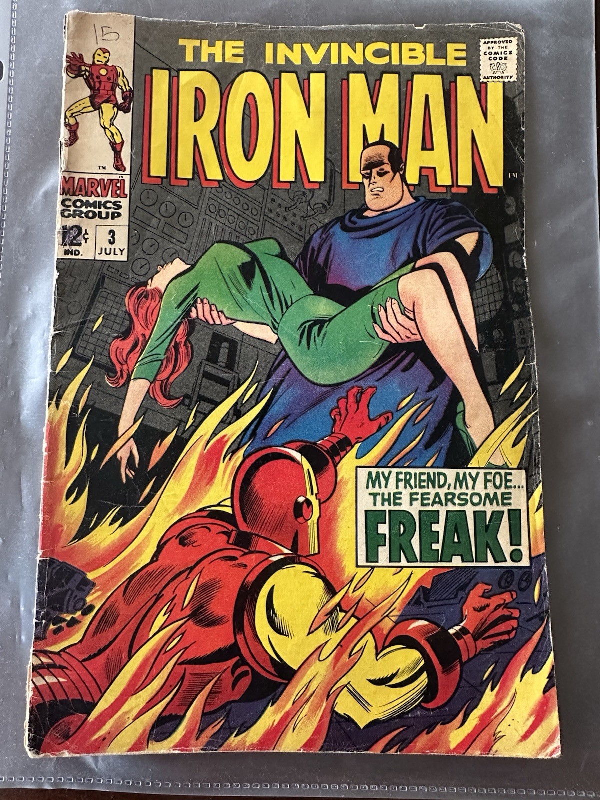 Iron Man #3 (Marvel Comics July 1968)