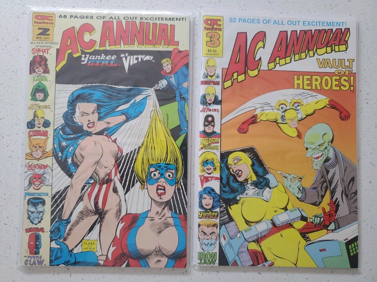 AC Annual #2, 3 (AC Comics) AC Annual #2, 3 (AC Comics)