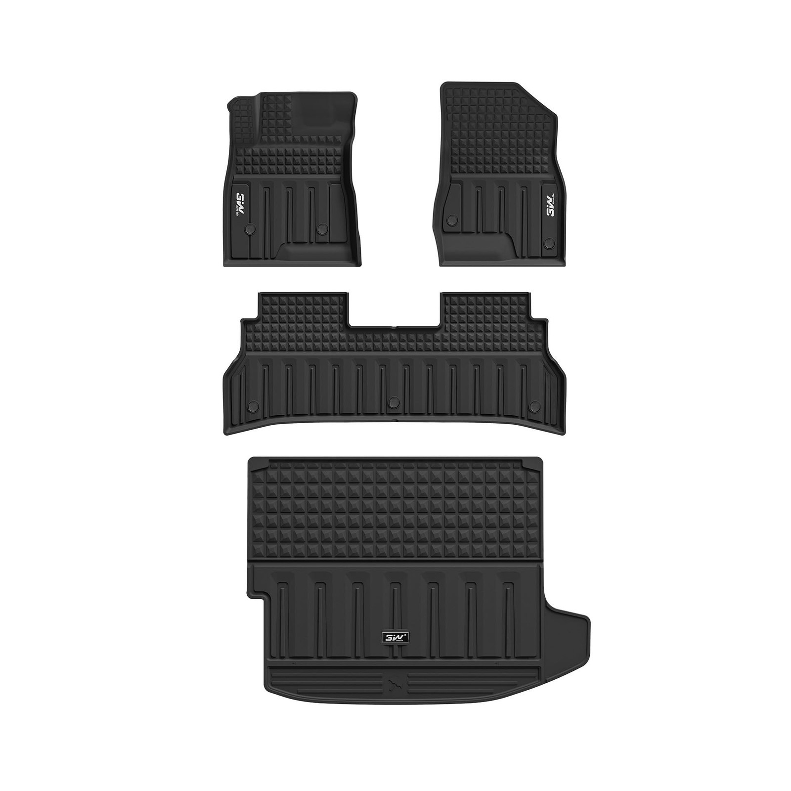 3W Floor Mats & Cargo Liner for Chevy Trax 2024-2026