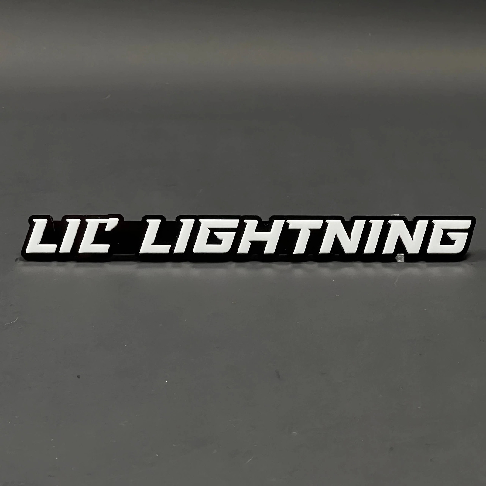 1PC LIL LIGHTNING 3D Acrylic Badge - Car Truck Emblem Fender Sticker
