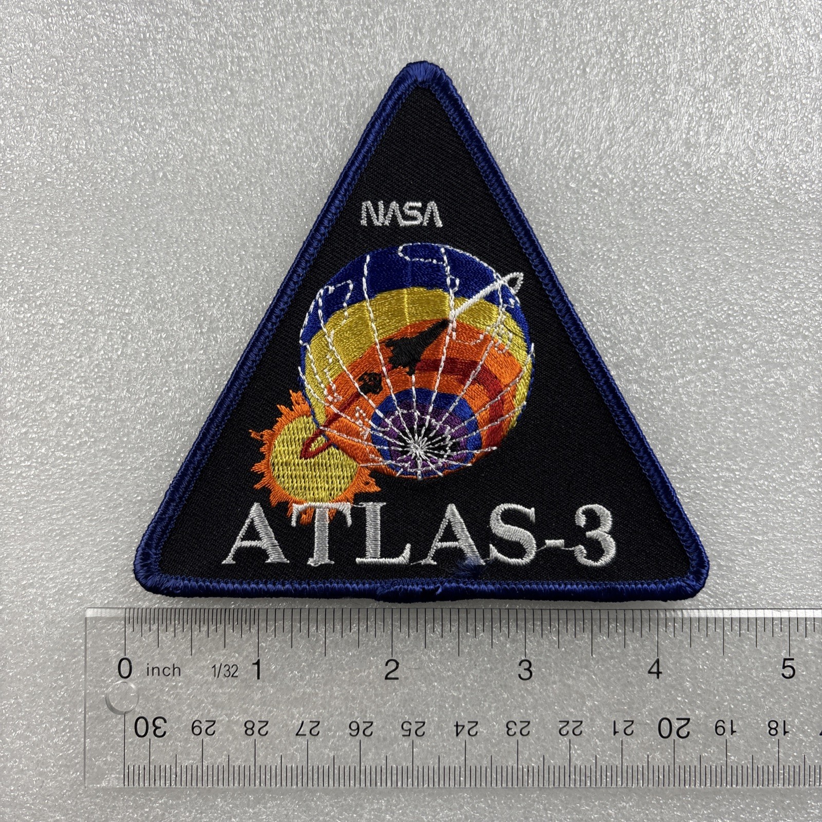 NASA ATLAS-3 mission patch