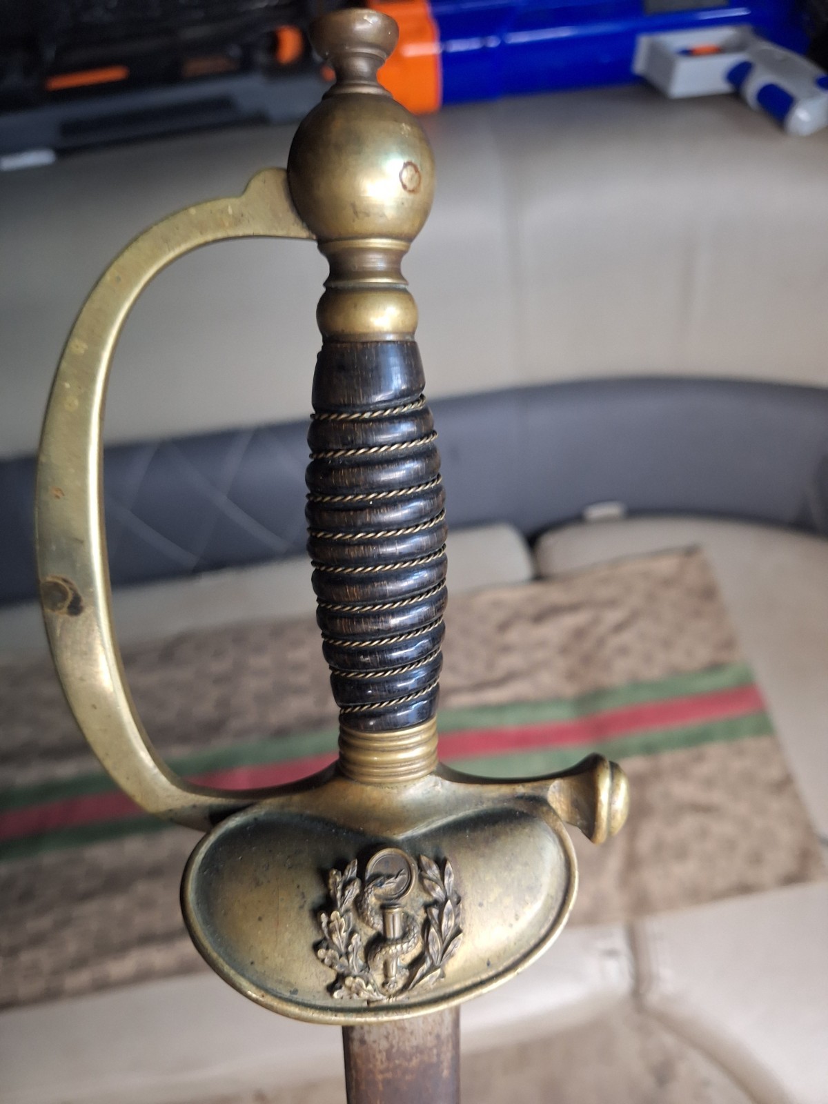 An Original French Royal C.19th Century Mid 1800\'s Medical Officer’s Dress Sword