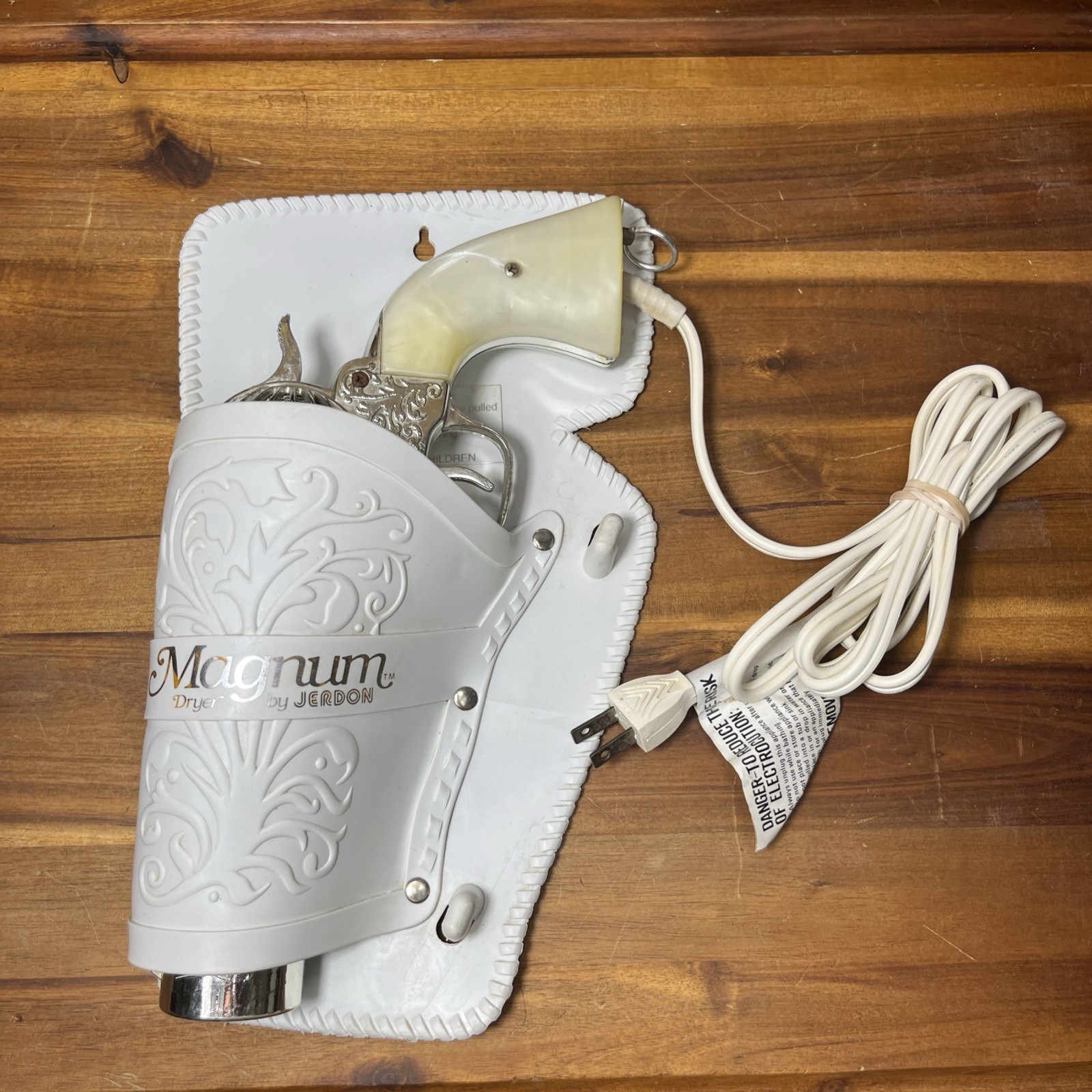 Rare Vintage Jerdon Magnum Revolver Hair Salon, Dresser Dryer Tool. Works