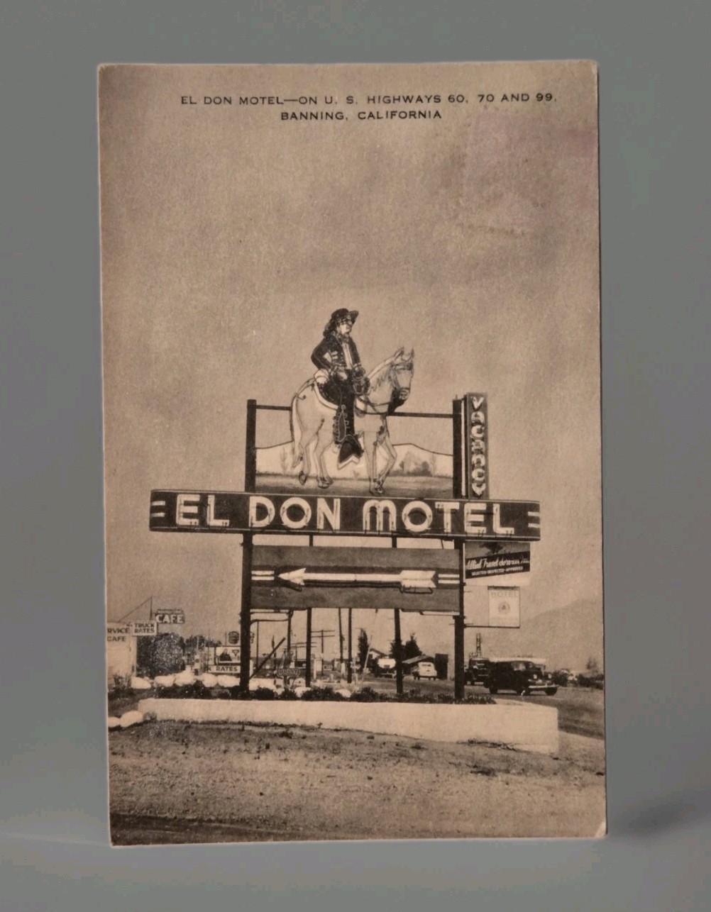 El Don Motel Banning California Vintage Postcard C.1940 El Don Motel Banning California Vintage Postcard C.1940