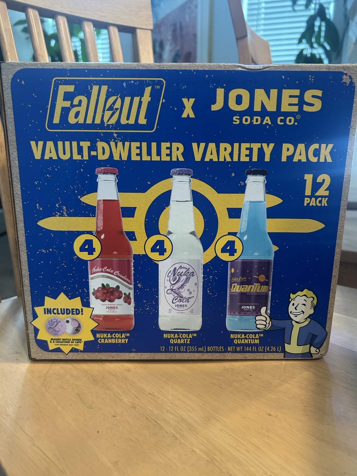 Jones Soda Co. Fallout Vault Dweller Variety Pack 12 Pack Soda *FAST SHIP*