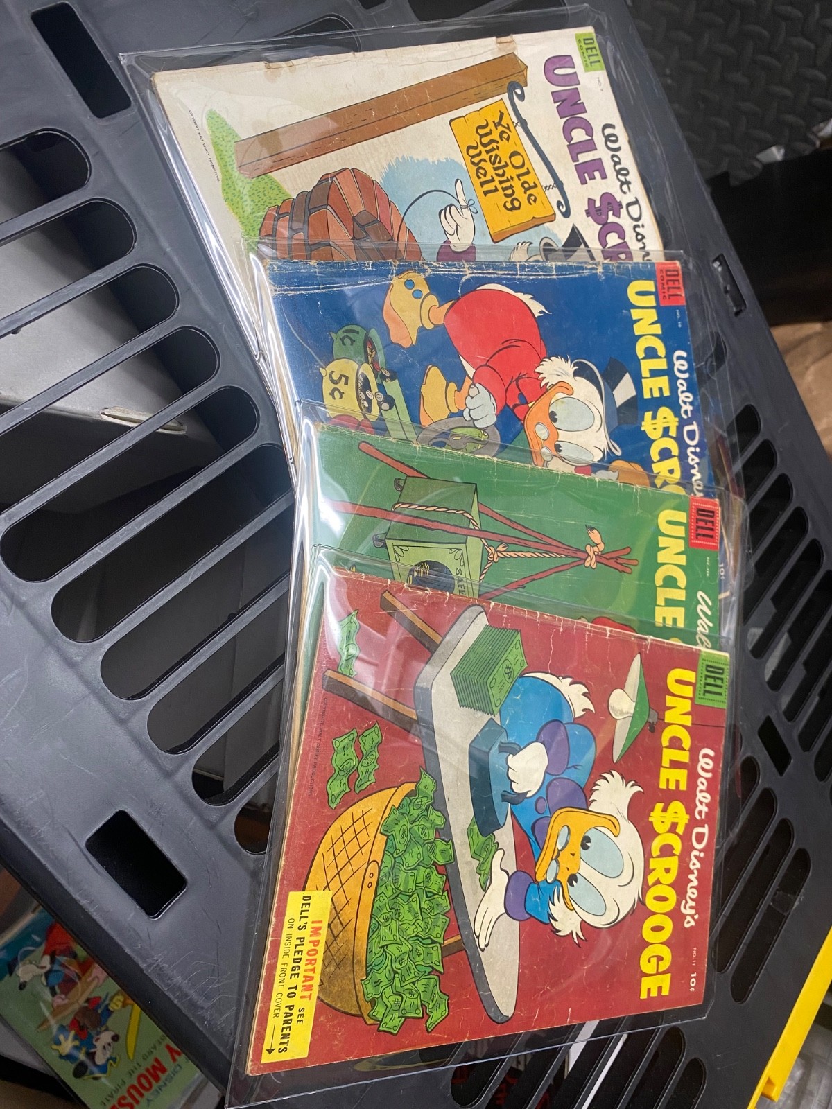 Lot of 20 Golden Age Walt Disney Uncle Scrooge Comics