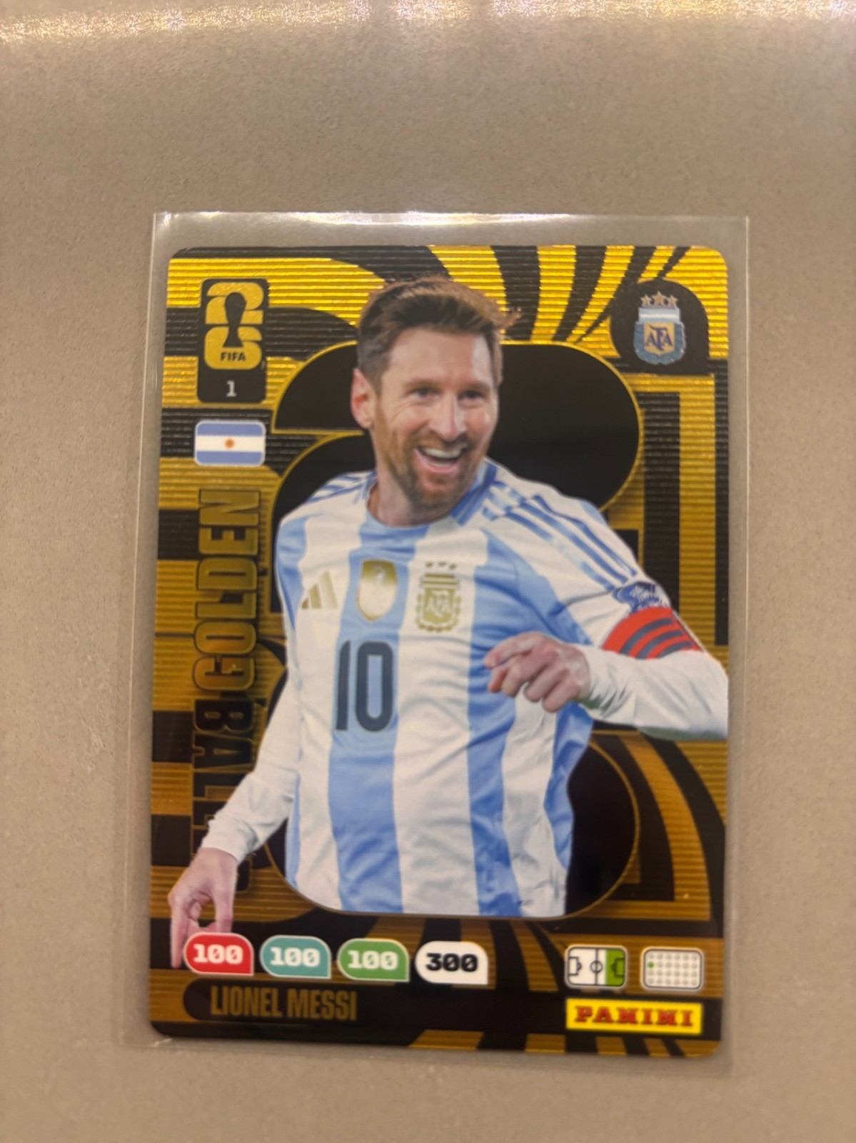 fifa world cup 2026 world panini eternos momentum golben baller No.624