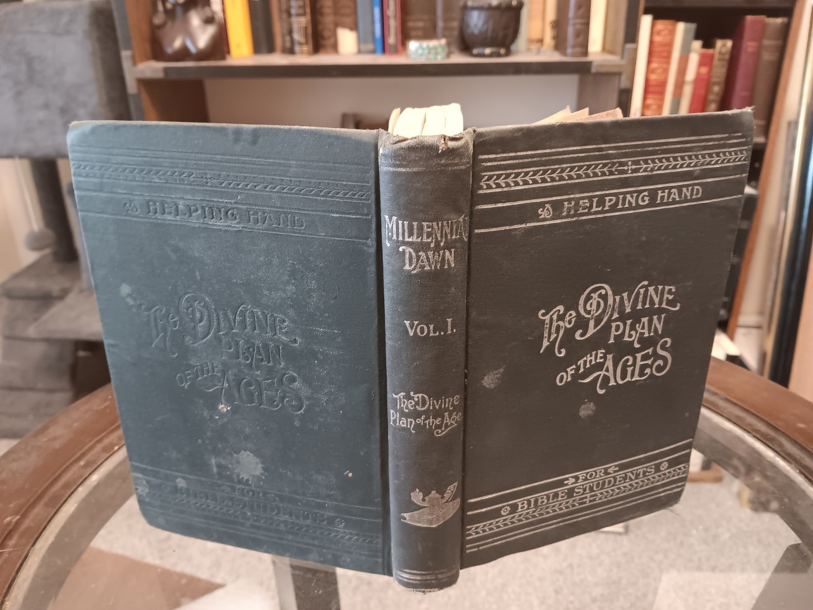 WATCHTOWER MILLENNIAL DAWN THE DIVINE PLAN OF AGES 1902