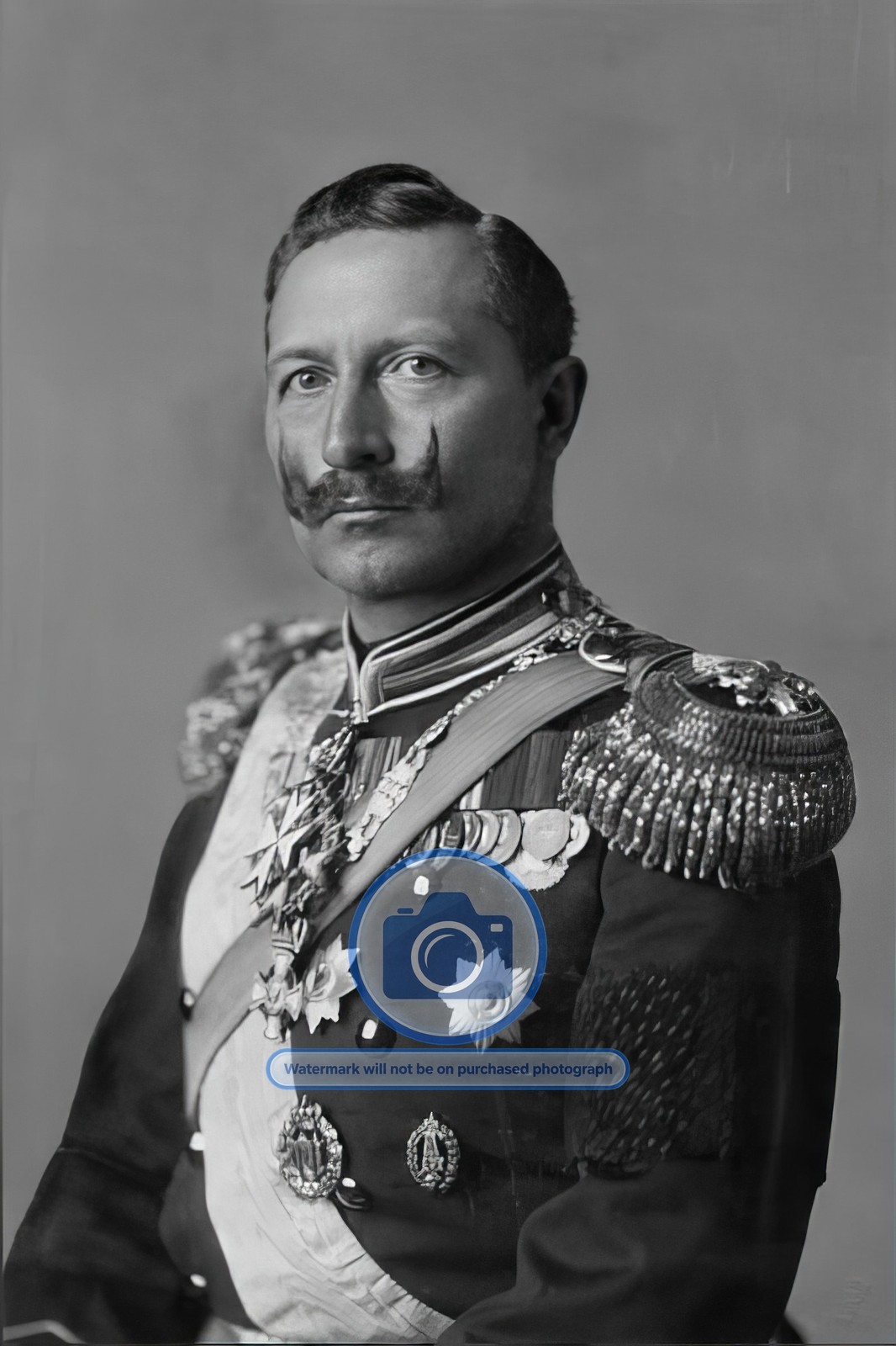 KAISER WILHELM II LAST EMPEROR OF GERMANY PRUSSIA WORLD WAR 1 WWI 4X6 PHOTO