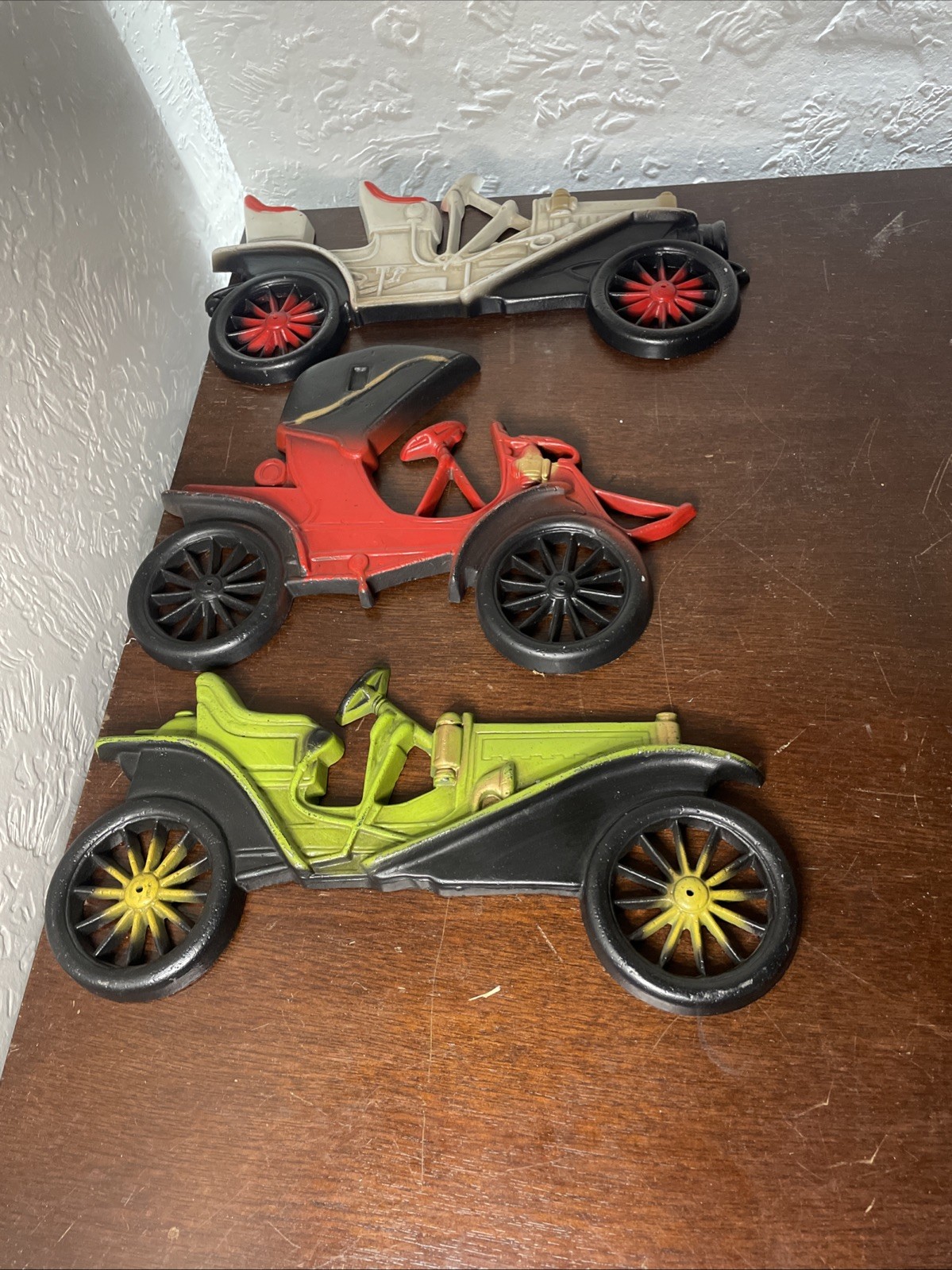 Midwest Cast Metal Car Plaques 1910 Buick Model 10 1909 Hupmobile Ford Model T
