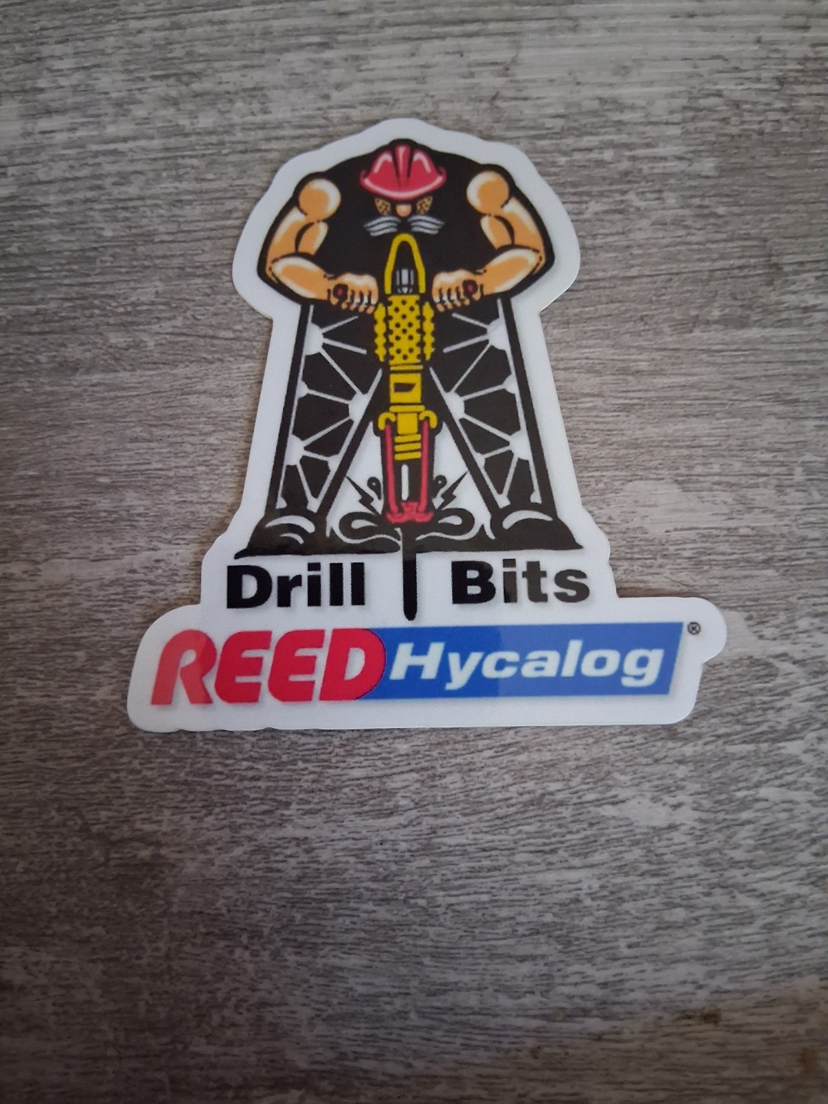 oilfield sticker Rare Reed Hycalog bits