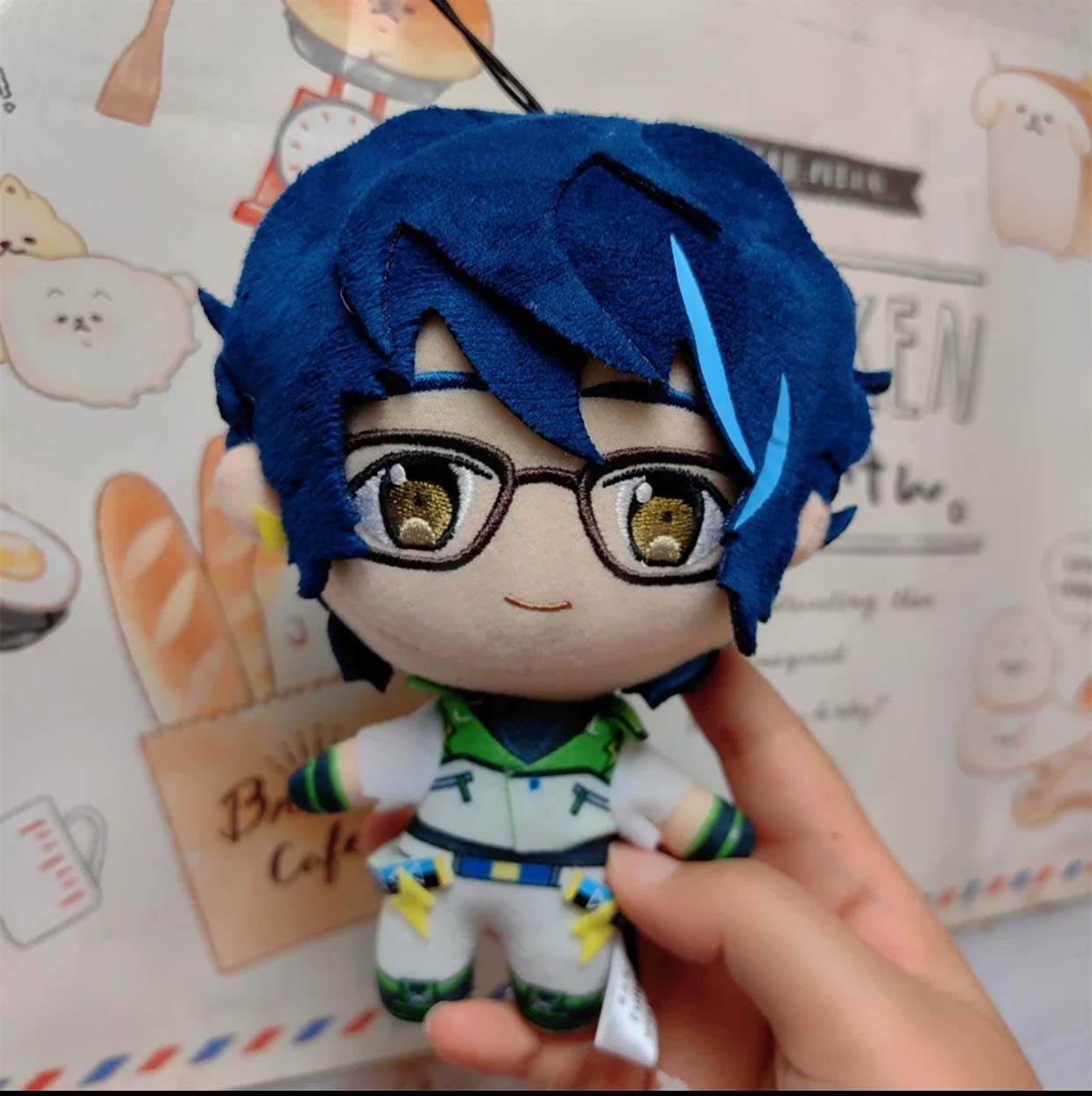 Ensemble Stars Alkaloid Tsumugi Aoba Mascot Plush doll Gift New Ensemble Stars Alkaloid Tsumugi Aoba Mascot Plush doll Gift New