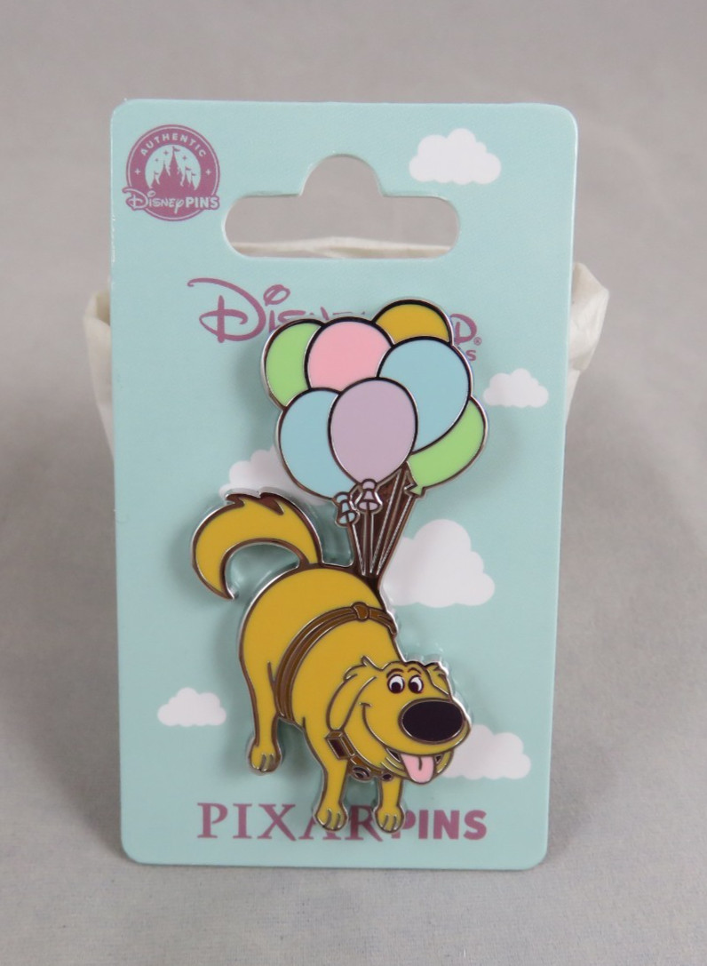 Disney Disneyland Paris DLP Pin - Dug - Flying High Series - Pixar UP Balloons