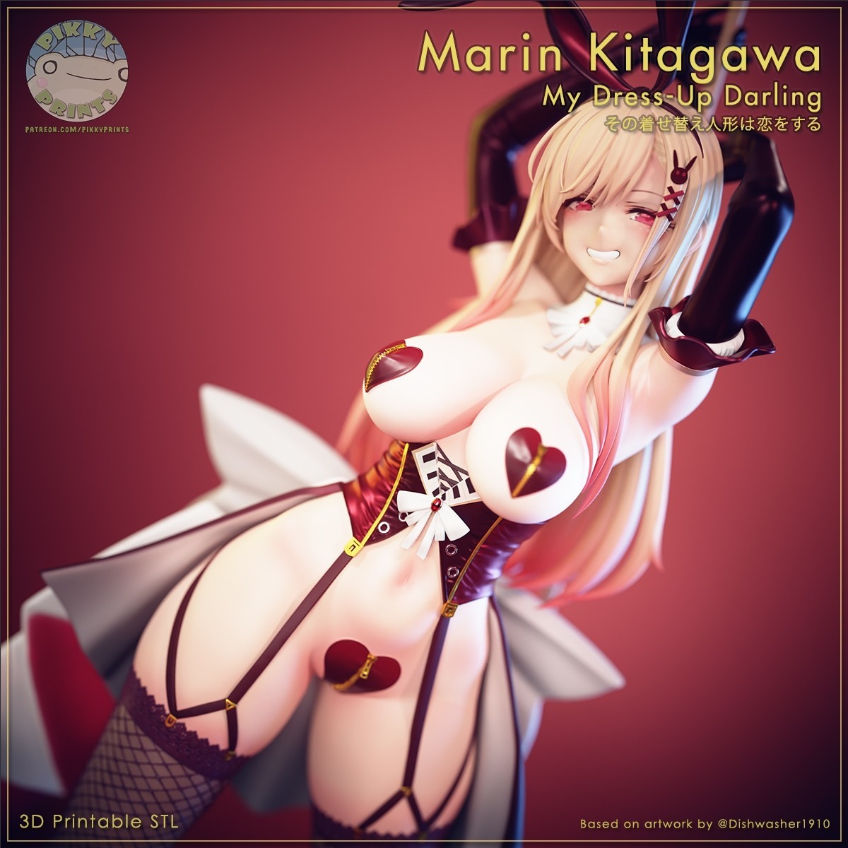 Marin Kitagawa | My Dress‑Up Darling | UNPAINTED | 1/7 Scale Resin Kit