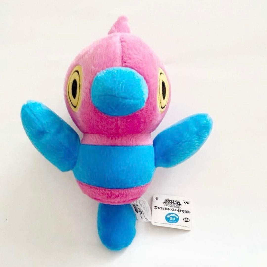 Pokemon Porygon-Z Collectible Plush Toy Kolotto Manmaru 2009 Prize Doll