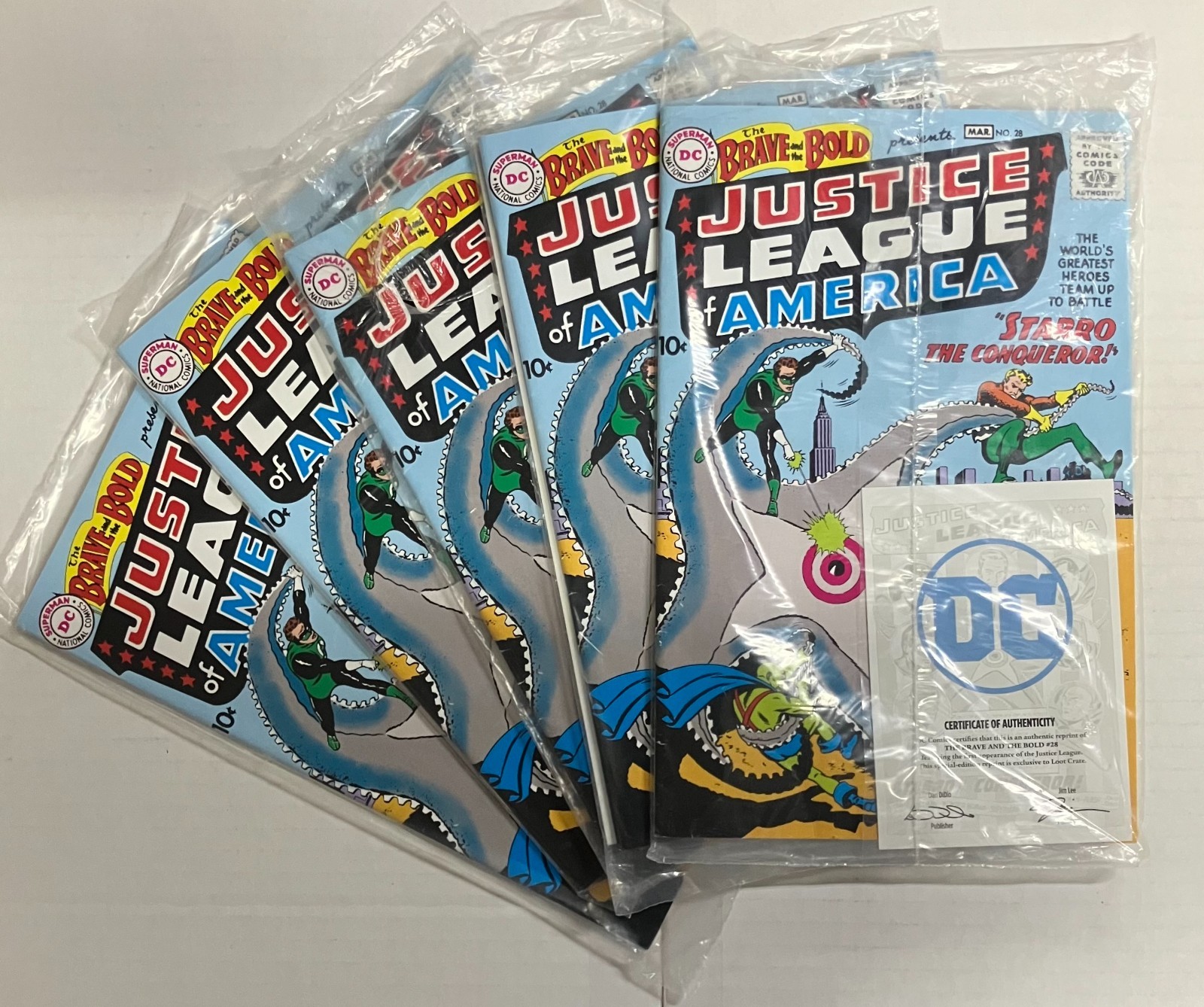 DC Comics The Brave and the Bold #28 Justice League of America, 5/PACK (NEW) DC Comics The Brave and the Bold #28 Justice League of America, 5/PACK (NEW)