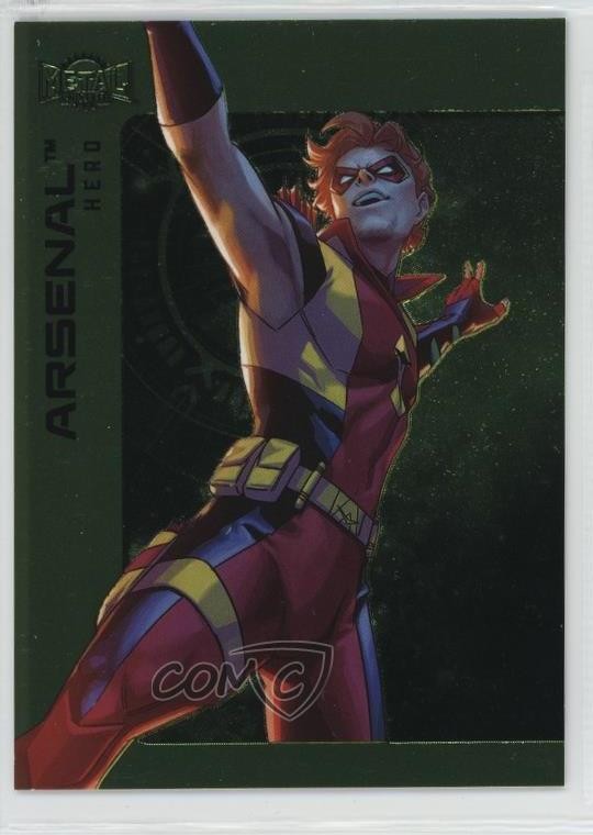 2025 Skybox Metal Universe Batman Lime Green FX 23/175 Arsenal #28 6o2